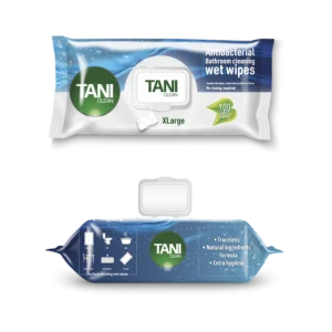 Tani Clean Antibacterial Wet Wipes XL